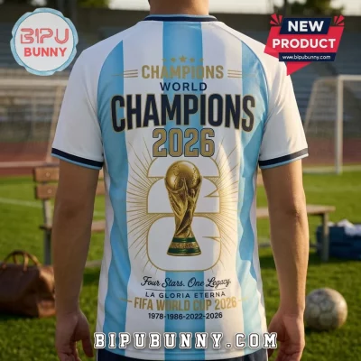 Argentina World Cup 2026 Champions Back to Back T-Shirt