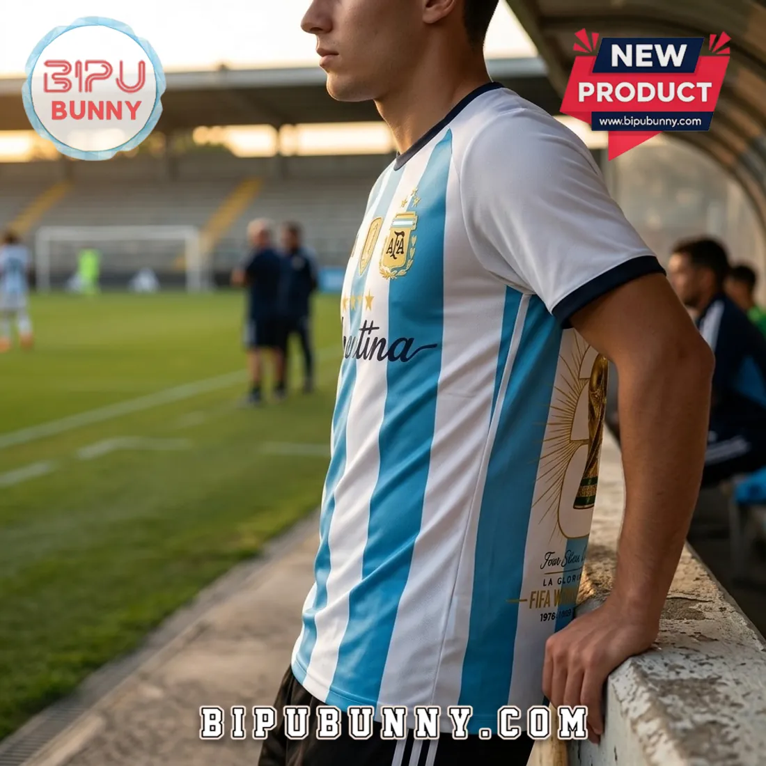 Argentina World Cup 2026 Champions Back to Back T-Shirt Argentina World Cup 2026 Champions Back to Back T-Shirt