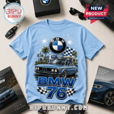 BMW 76 Years Anniversary Blue T-Shirt
