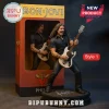 Bon Jovi Sculpted Resin Band Member Acrylic Plaque featuring a musician figure playing a white electric guitar on base.