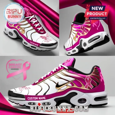 Breast Cancer Awareness Custom Name Air Max Plus Shoes