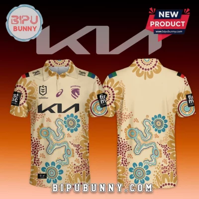 Brisbane Broncos Indigenous 2026 Polo Shirt Brisbane Broncos Indigenous 2026 Polo Shirt