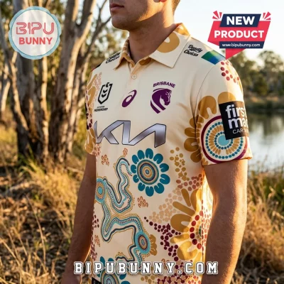 Brisbane Broncos Indigenous 2026 Polo Shirt