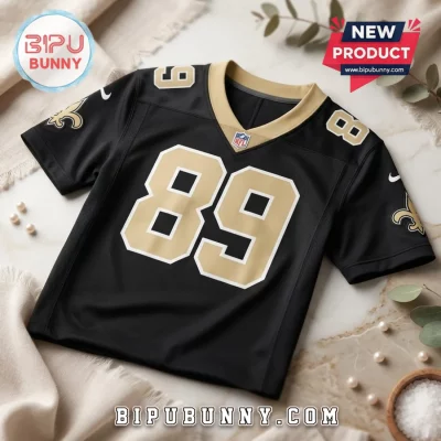 Bron Breakker New Orleans Saints Rechsteiner 89 Black Football Jersey