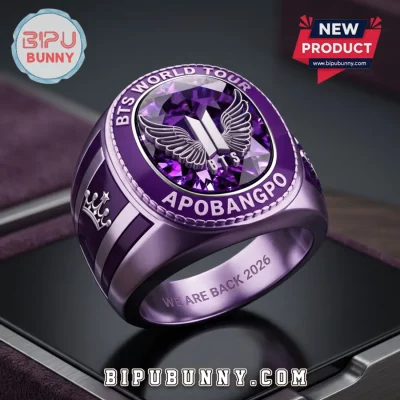 BTS Apobangpo World Tour 2026 Purple Championship Ring