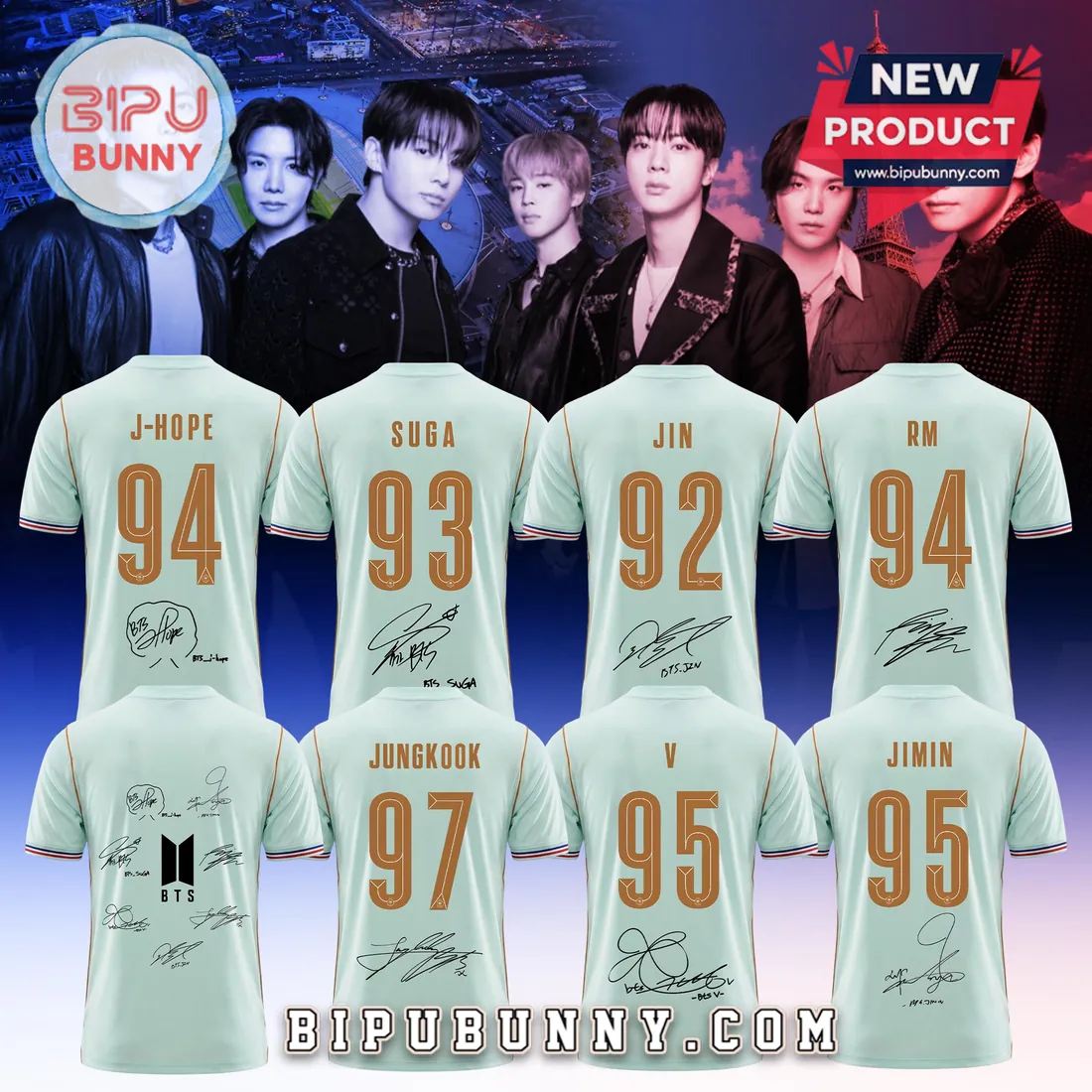 BTS France National Team 2026 Edition Soccer Jersey BTS France National Team 2026 Edition Soccer Jersey