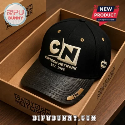 Cartoon Network EST 1992 Black Baseball Cap