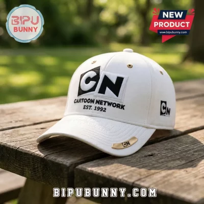 Cartoon Network EST 1992 White Baseball Cap