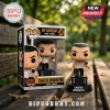 Chester Bennington Funko Pop vinyl figure in white t-shirt holding a microphone on a black base next to display box.!