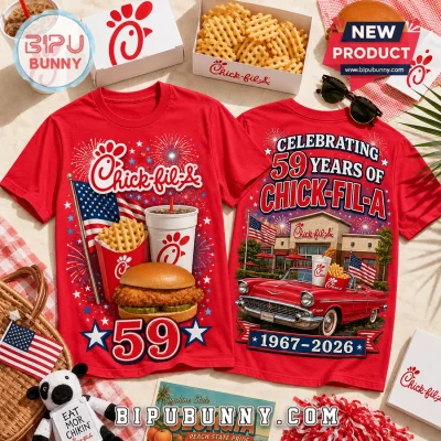 Chick-fil-A 59th Anniversary Limited Edition T-Shirt