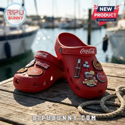 Coca-Cola 140th Anniversary With Charms Clogs