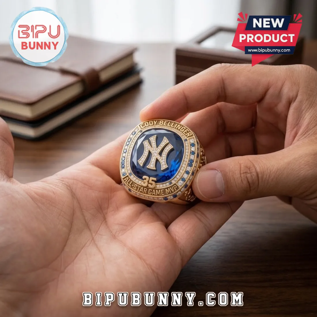 Cody Bellinger New York Yankees MVP Edition Commemorative Ring Cody Bellinger New York Yankees MVP Edition Commemorative Ring