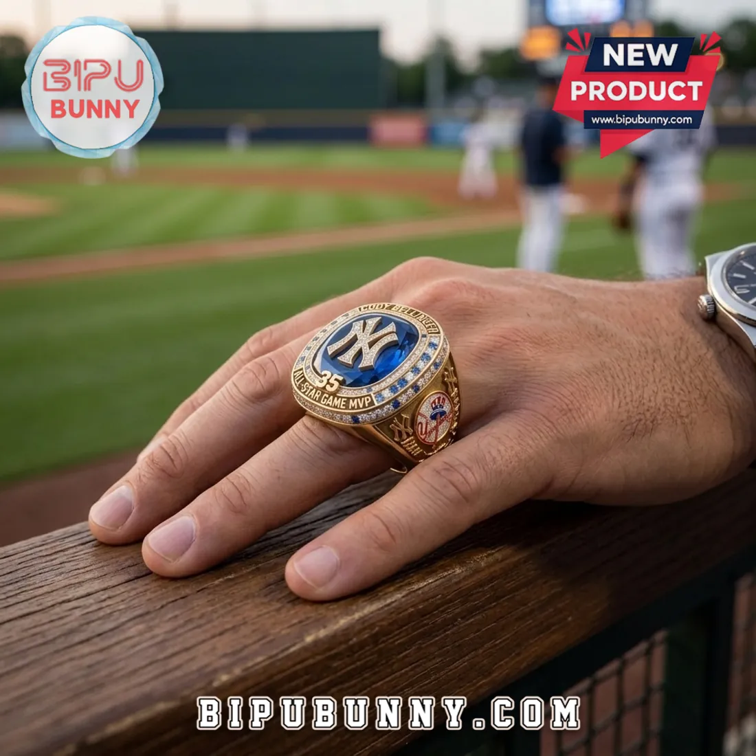 Cody Bellinger New York Yankees MVP Edition Commemorative Ring Cody Bellinger New York Yankees MVP Edition Commemorative Ring