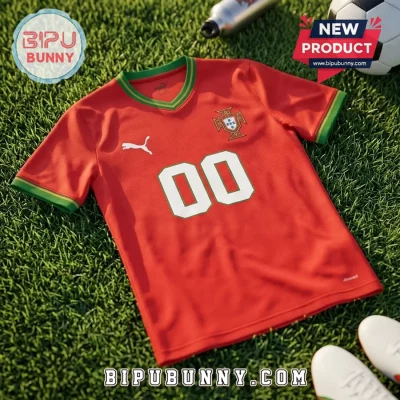Cristiano Ronaldo Portugal 2026 World Cup Red Shirt