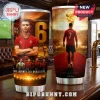 Stainless steel tumbler featuring Cristiano Ronaldo, Portugal soccer jerseys, and 2026 World Cup graphics.!