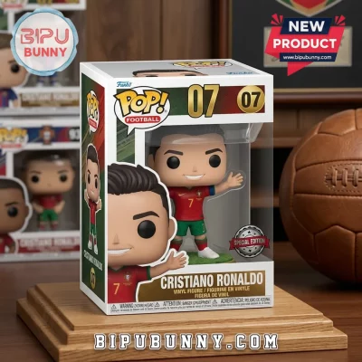 Cristiano Ronaldo Portugal Six World Cups Funko Pop Figure