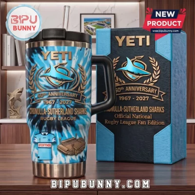 Cronulla-Sutherland Sharks 60th Anniversary 40oz Tumbler