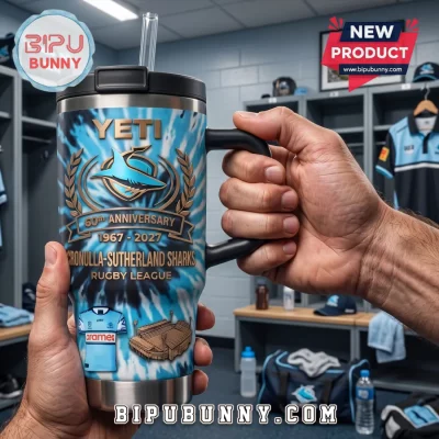 Cronulla-Sutherland Sharks 60th Anniversary 40oz Tumbler