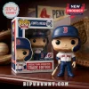 Curtis Mead Boston Red Sox Funko Pop Vinyl Figure 105 in original display box with blue cap and white uniform.