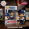 Curtis Mead Boston Red Sox Funko Pop Vinyl Figure with blue helmet and team jersey standing beside its display box.