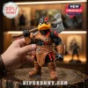 Daffy Duck × Kratos Collectible Acrylic Plaque featuring the cartoon duck styled as a Spartan warrior with an axe.
