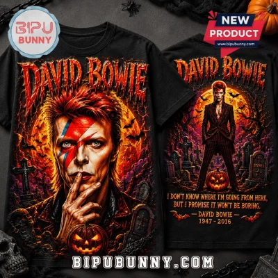 David Bowie Halloween Costume 2026 T-Shirt David Bowie Halloween Costume 2026 T-Shirt