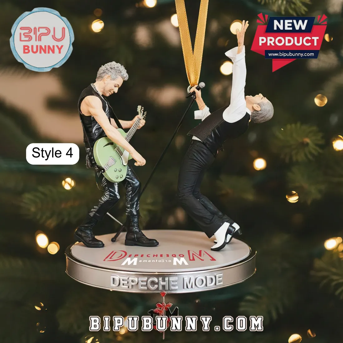 Depeche Mode 2026 Christmas Ornament Depeche Mode 2026 Christmas Ornament