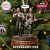 Depeche Mode 45th Anniversary Christmas Ornament featuring miniature figures of Dave Gahan and Martin Gore on a base.