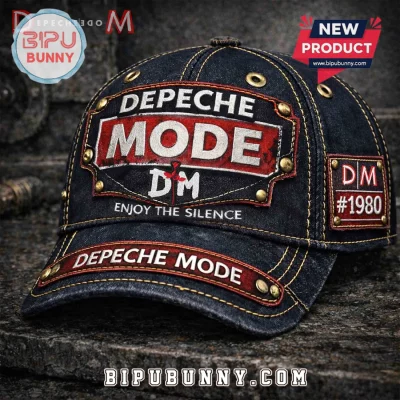 Depeche Mode Enjoy The Silence Denim Baseball Cap