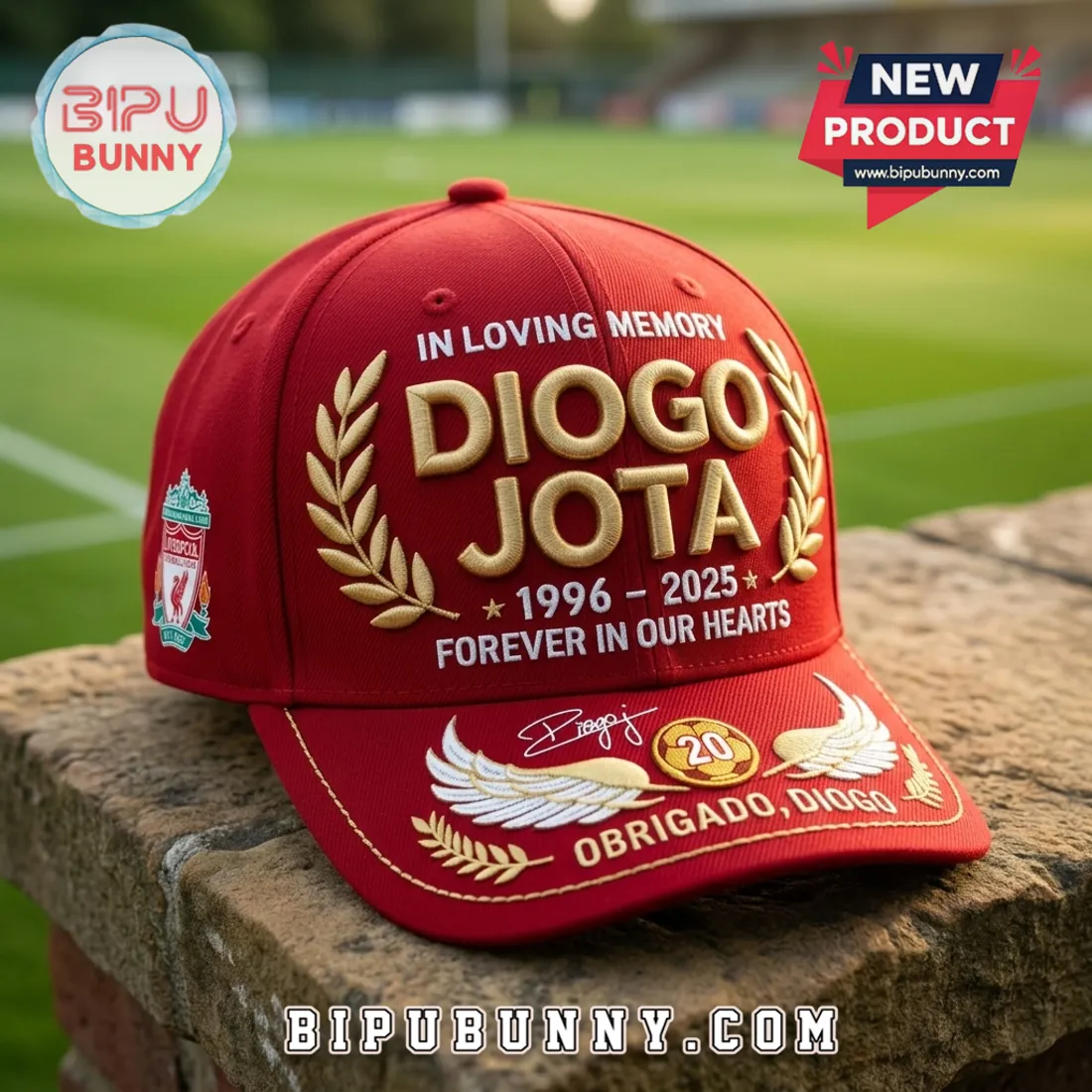 Diogo Jota Liverpool FC In Loving Memory Baseball Cap Diogo Jota Liverpool FC In Loving Memory Baseball Cap