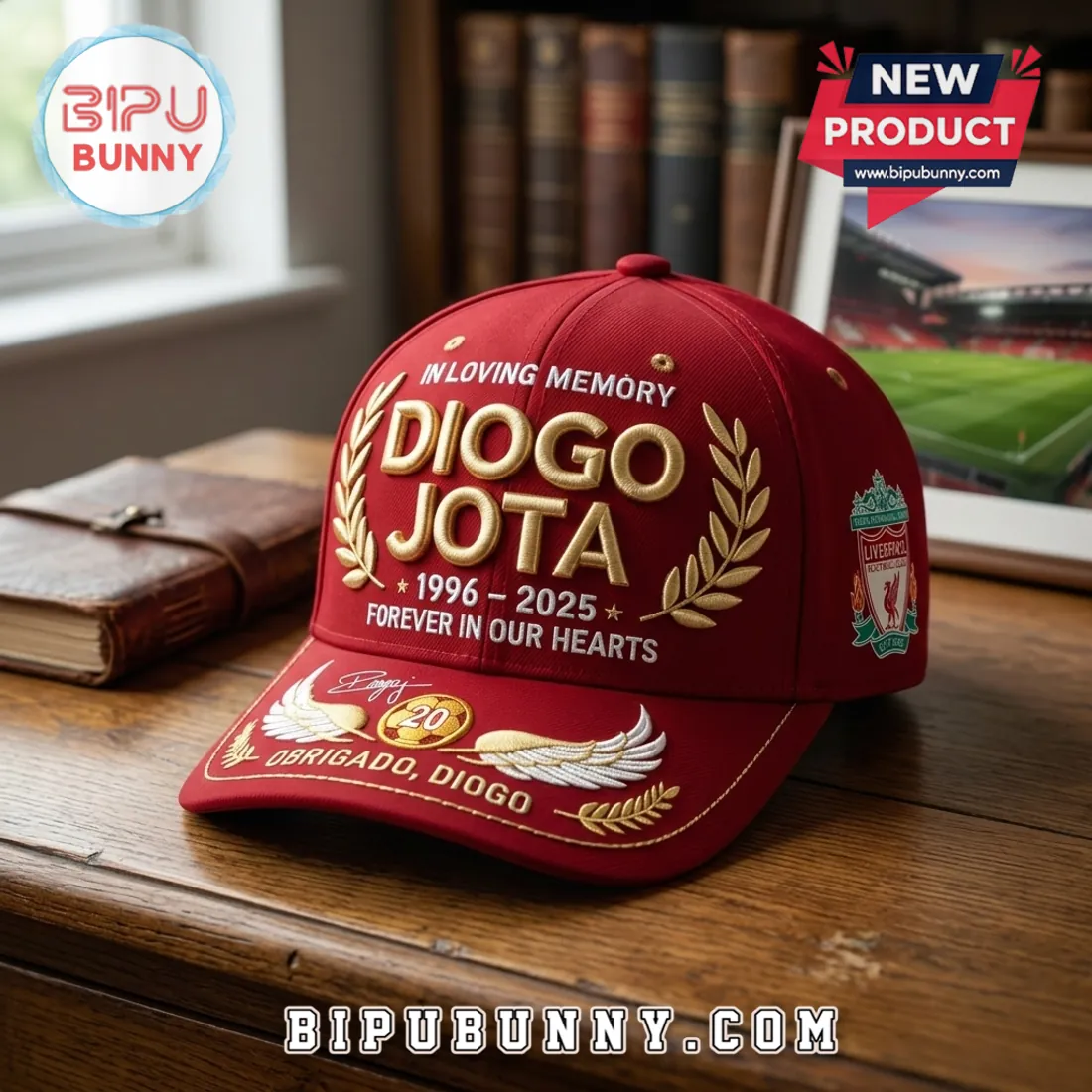 Diogo Jota Liverpool FC In Loving Memory Baseball Cap Diogo Jota Liverpool FC In Loving Memory Baseball Cap