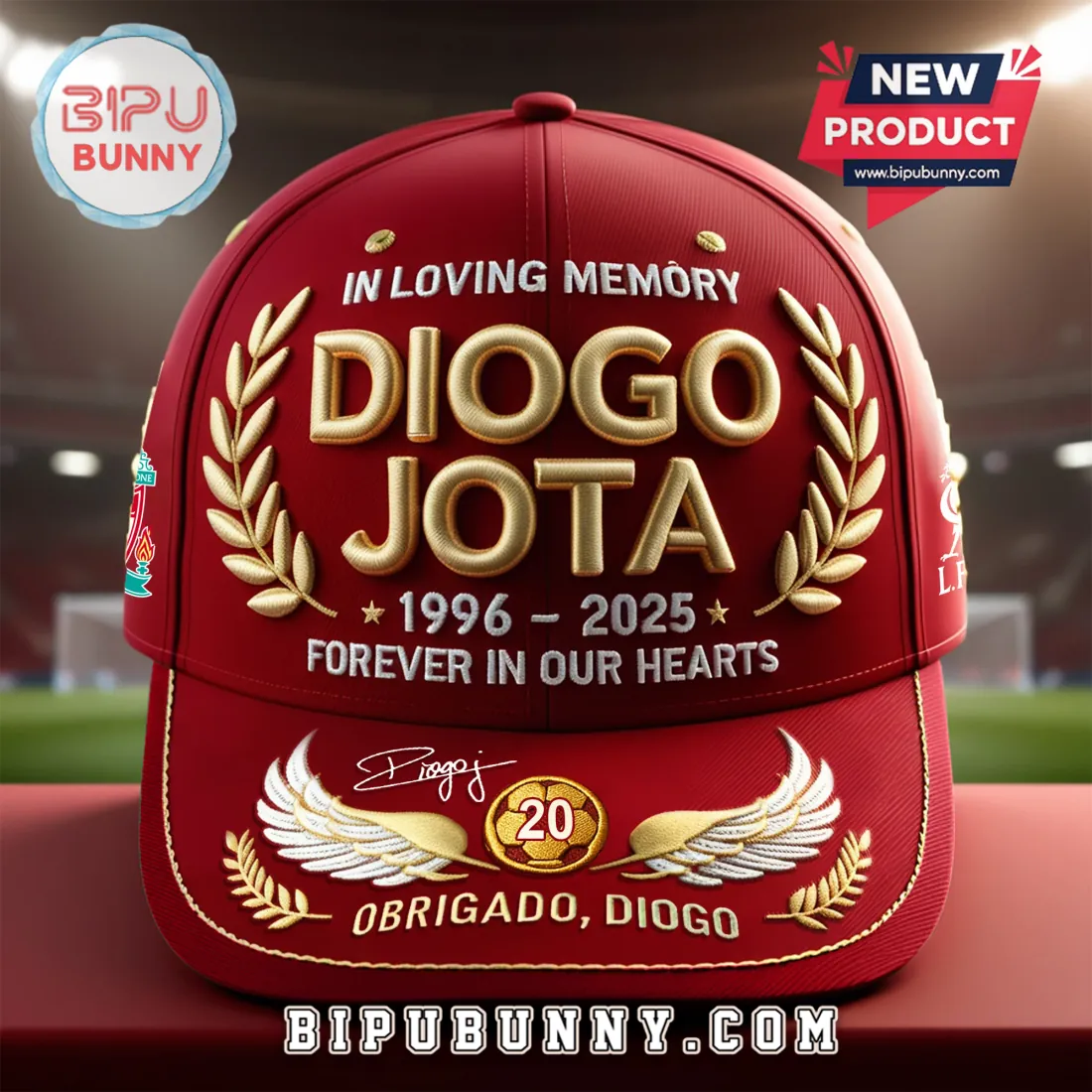Diogo Jota Liverpool FC In Loving Memory Baseball Cap Diogo Jota Liverpool FC In Loving Memory Baseball Cap