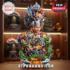 Dragon Ball 40th anniversary resin bust featuring Goku surrounded by various anime characters and the dragon Shenron.!