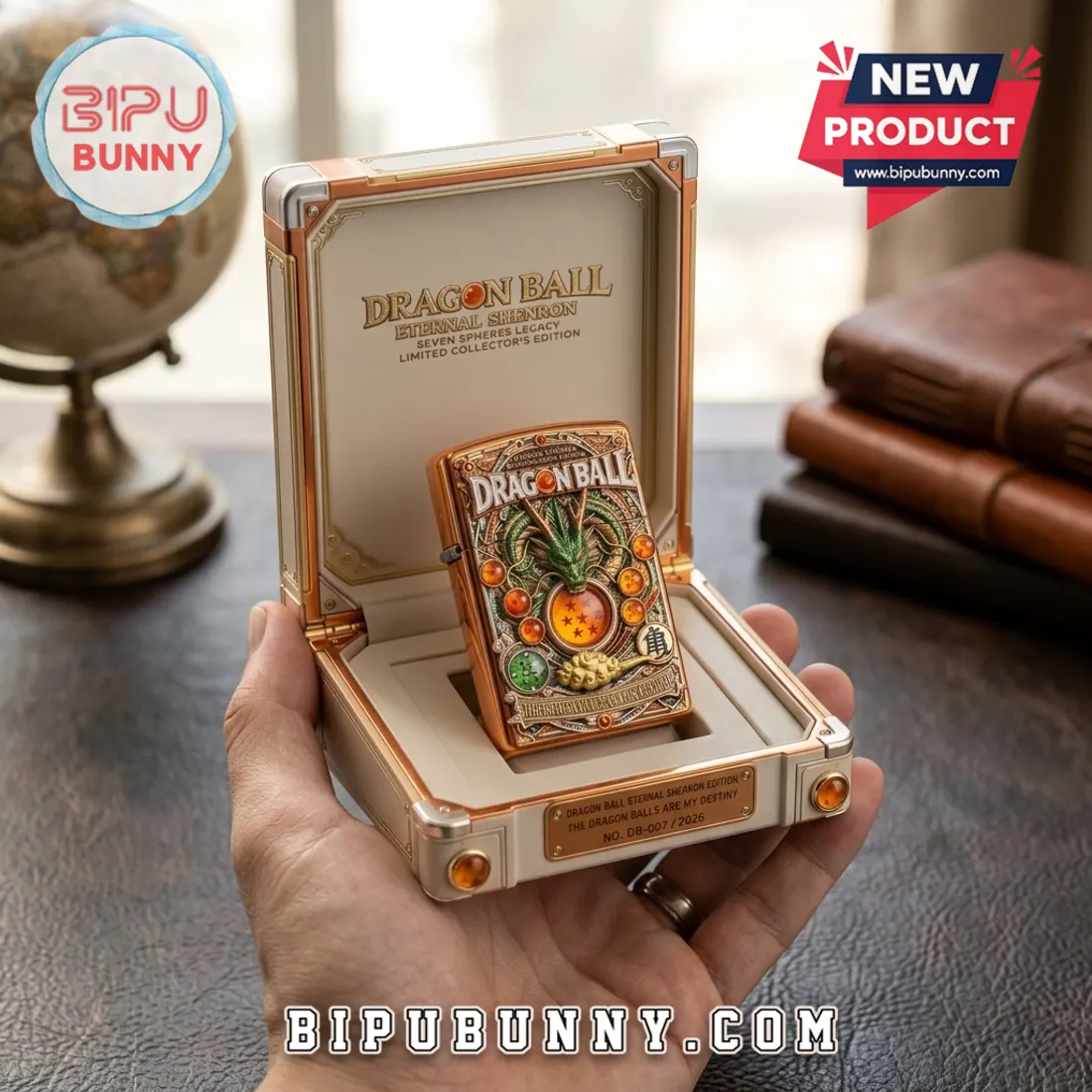 Dragon Ball Shenron Embossed Metal Limited Edition Lighter Case Dragon Ball Shenron Embossed Metal Limited Edition Lighter Case