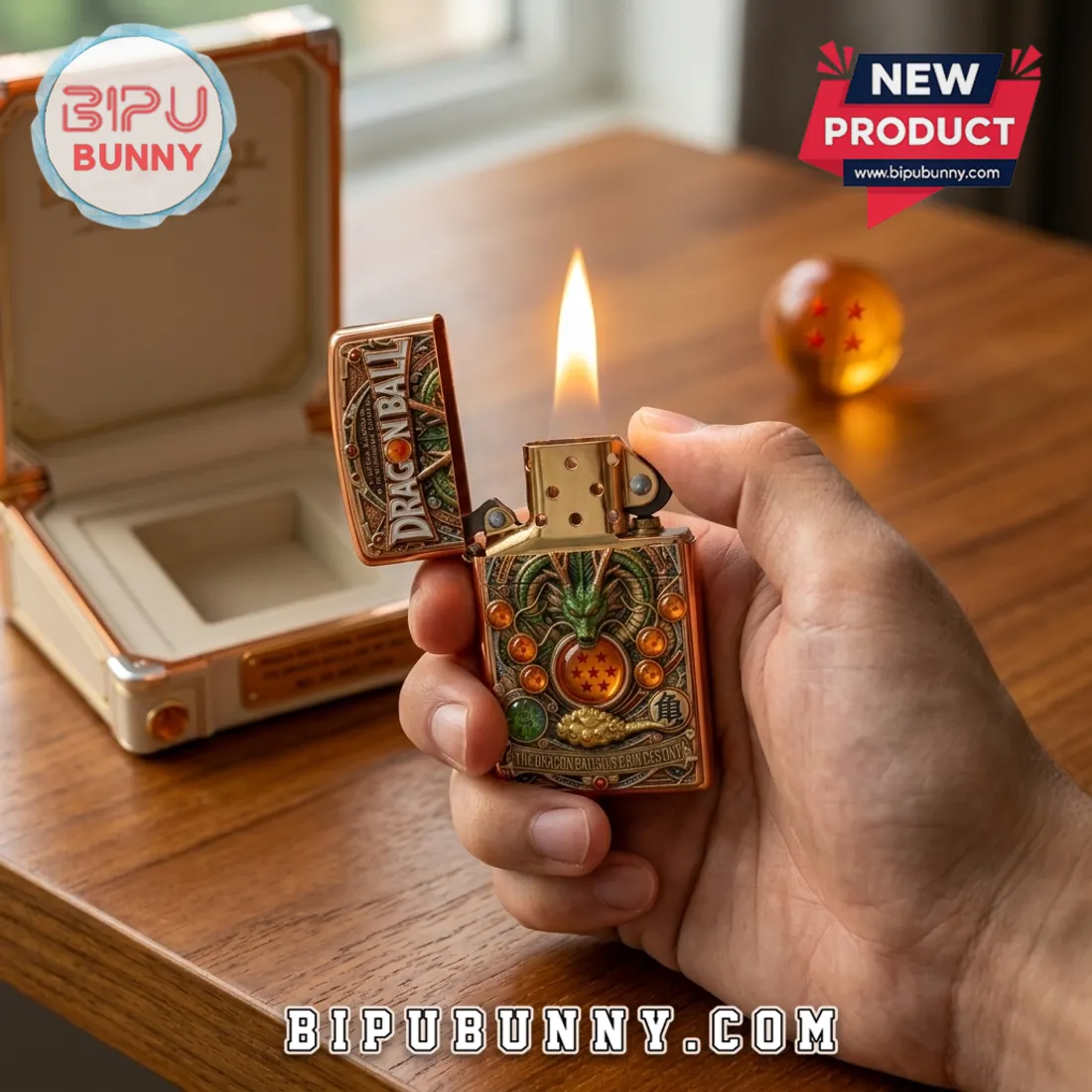 Dragon Ball Shenron Embossed Metal Limited Edition Lighter Case Dragon Ball Shenron Embossed Metal Limited Edition Lighter Case