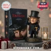 Ebenezer 2026 Limited Edition Sculpted Bobblehead featuring a character in a top hat, dark coat, and cane with a display box.