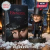 Ebenezer 2026 Limited Edition Sculpted Bobblehead standing next to a vertical movie-style box featuring a top-hatted man.