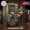 Elvis Presley Military Limited Edition Vinyl Figure wearing a green army uniform holding an acoustic guitar in packaging.