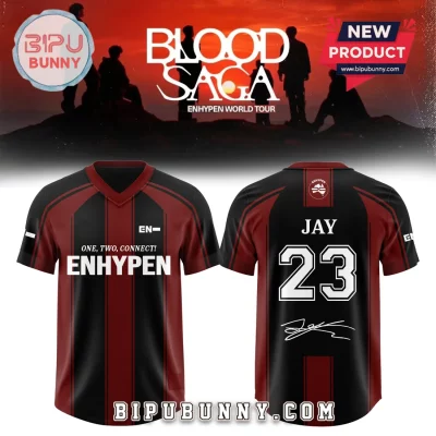 ENHYPEN Blood Saga 2026 World Tour Football Jersey