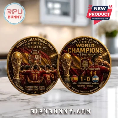 Ferran Torres Spain 2026 World Cup Champions Commemorative Coin