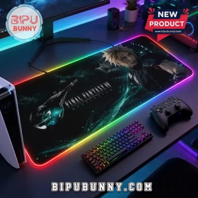 Final Fantasy VII Revelation LED Large Gaming Desk Mat