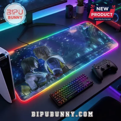Final Fantasy X 25th Anniversary Light Up Gaming Desk Mat