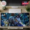 Final Fantasy X gaming mouse pad featuring Tidus and Yuna in a moonlit daisy field with the 20th anniversary logo.!