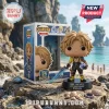 Final Fantasy X Tidus Funko Pop vinyl figure holding a blue sword and Blitzball in front of its branded display box.!