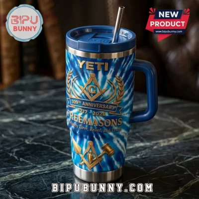 Freemasons 309th Anniversary 40oz Handle Tumbler