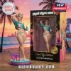 Grand Theft Auto VI female character PVC figure in bikini and teal crop top standing on a round base with box packaging.!