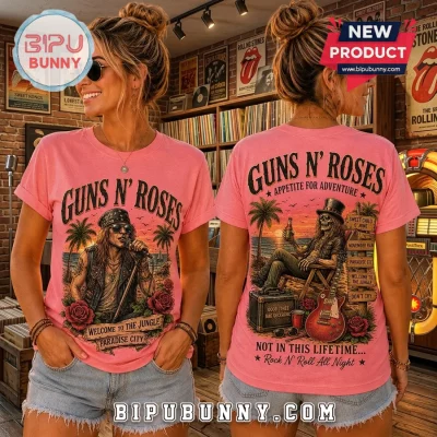 Guns N Roses Retro Sunset T-Shirt 2026