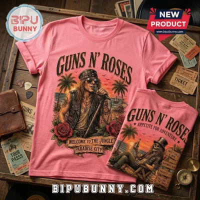 Guns N Roses Retro Sunset T-Shirt 2026