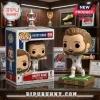 Harry Kane Funko Pop Football vinyl figure number 99 wearing an England kit, standing on a grass-textured display base.!