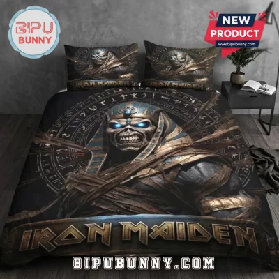 Iron Maiden Powerslave Egyptian Mummy Duvet Bedding Set Iron Maiden Powerslave Egyptian Mummy Duvet Bedding Set
